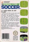 Konami Hyper Soccer Box Art Back